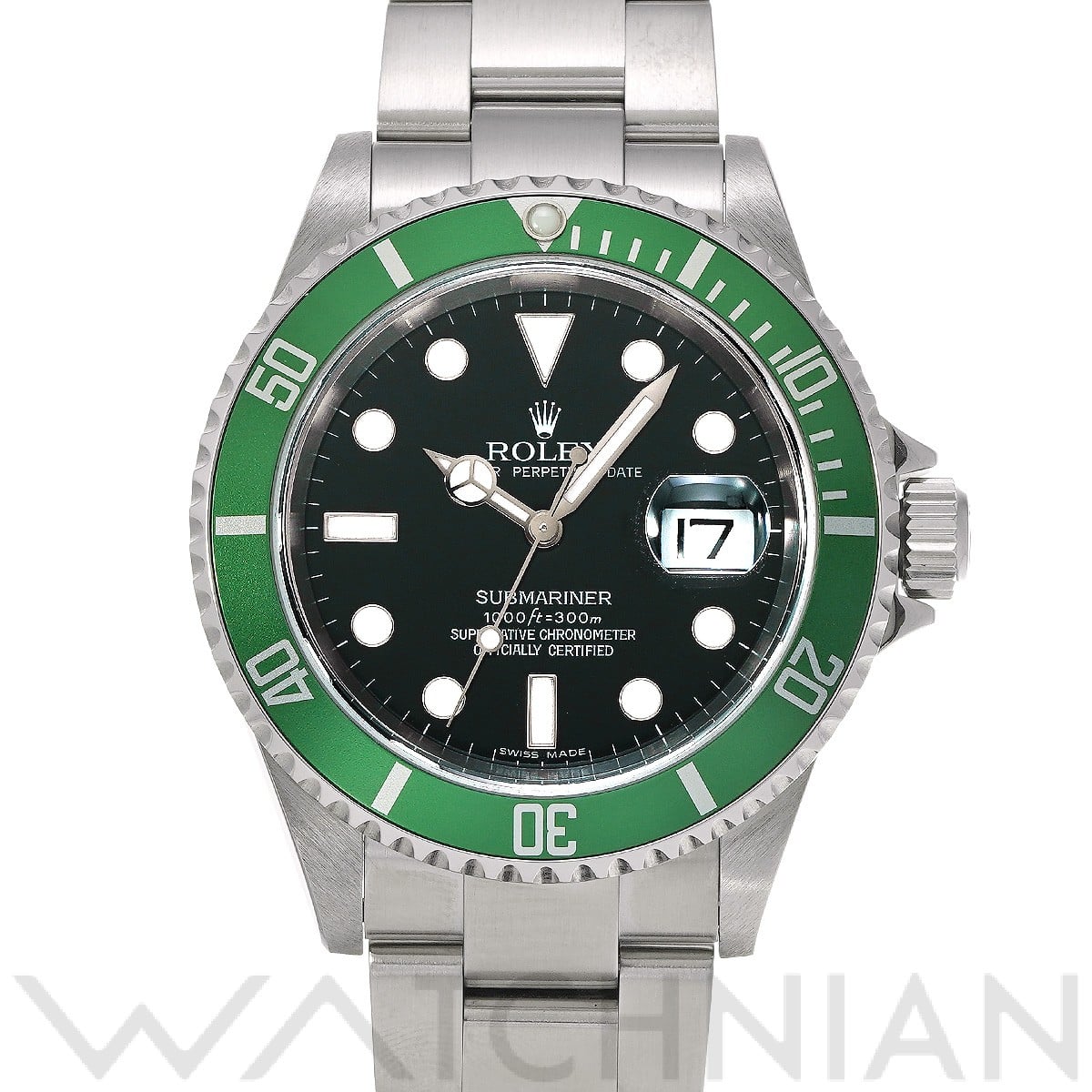 ロレックス / ROLEX サブマリーナ デイト 16610LV ブラック メンズ 時計 【中古】【wristwatch】