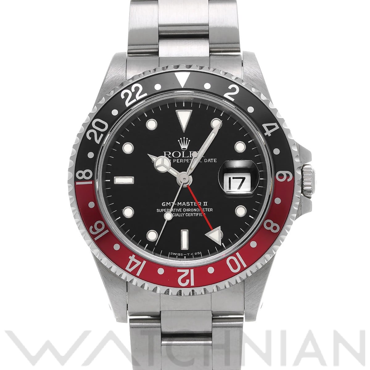 ロレックス GMTマスターII 16710 ブラック メンズ 時計 【中古】【wristwatch】