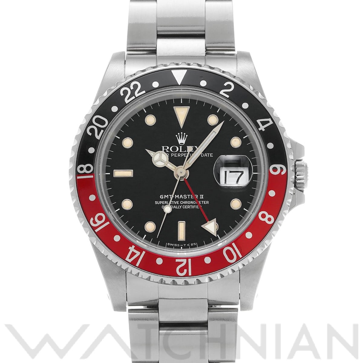 ロレックス GMTマスターII 16710 ブラック メンズ 時計 【中古】【wristwatch】