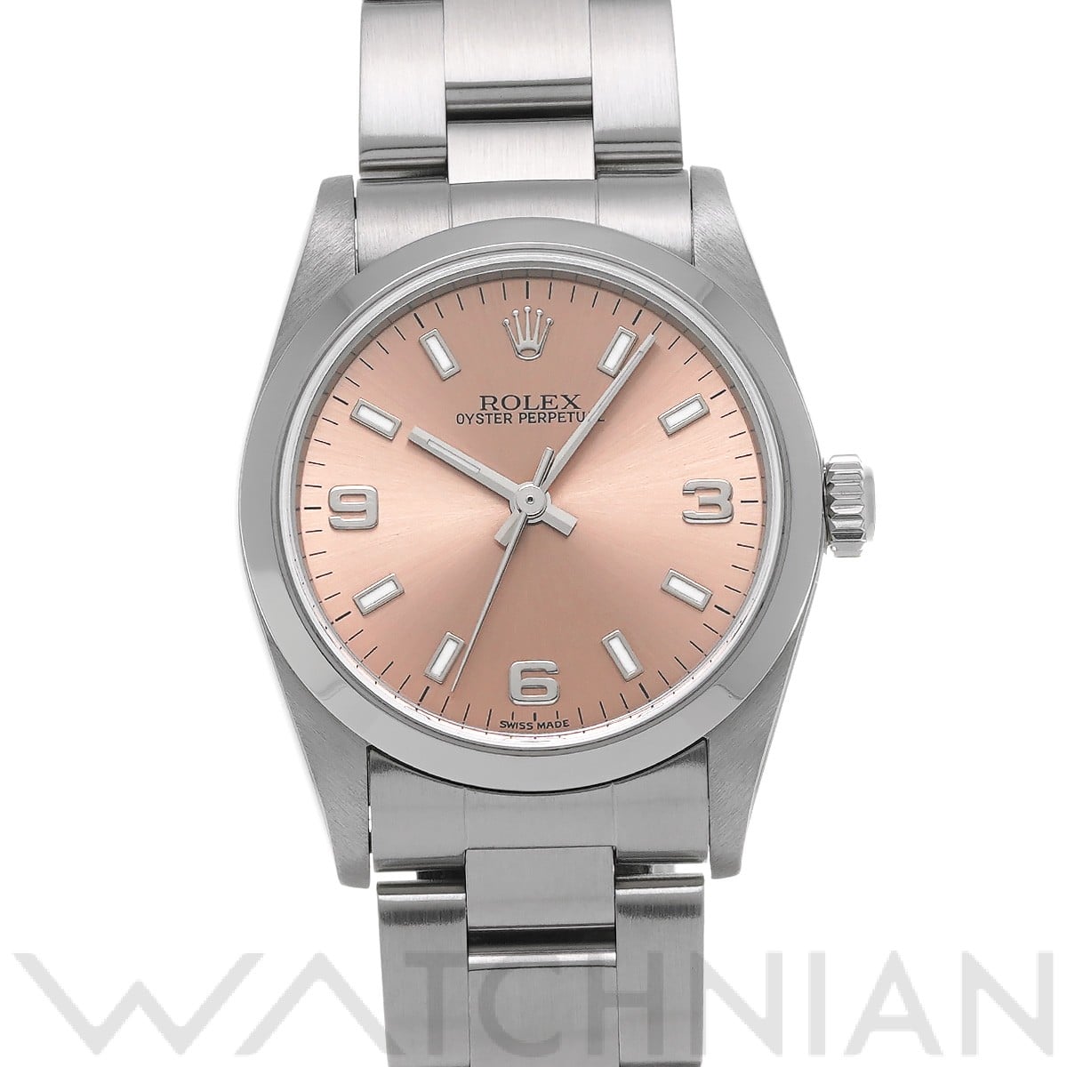 ロレックス / ROLEX オイスターパーペチュアル 77080 ピンク ユニセックス 時計 【中古】【wristwatch】