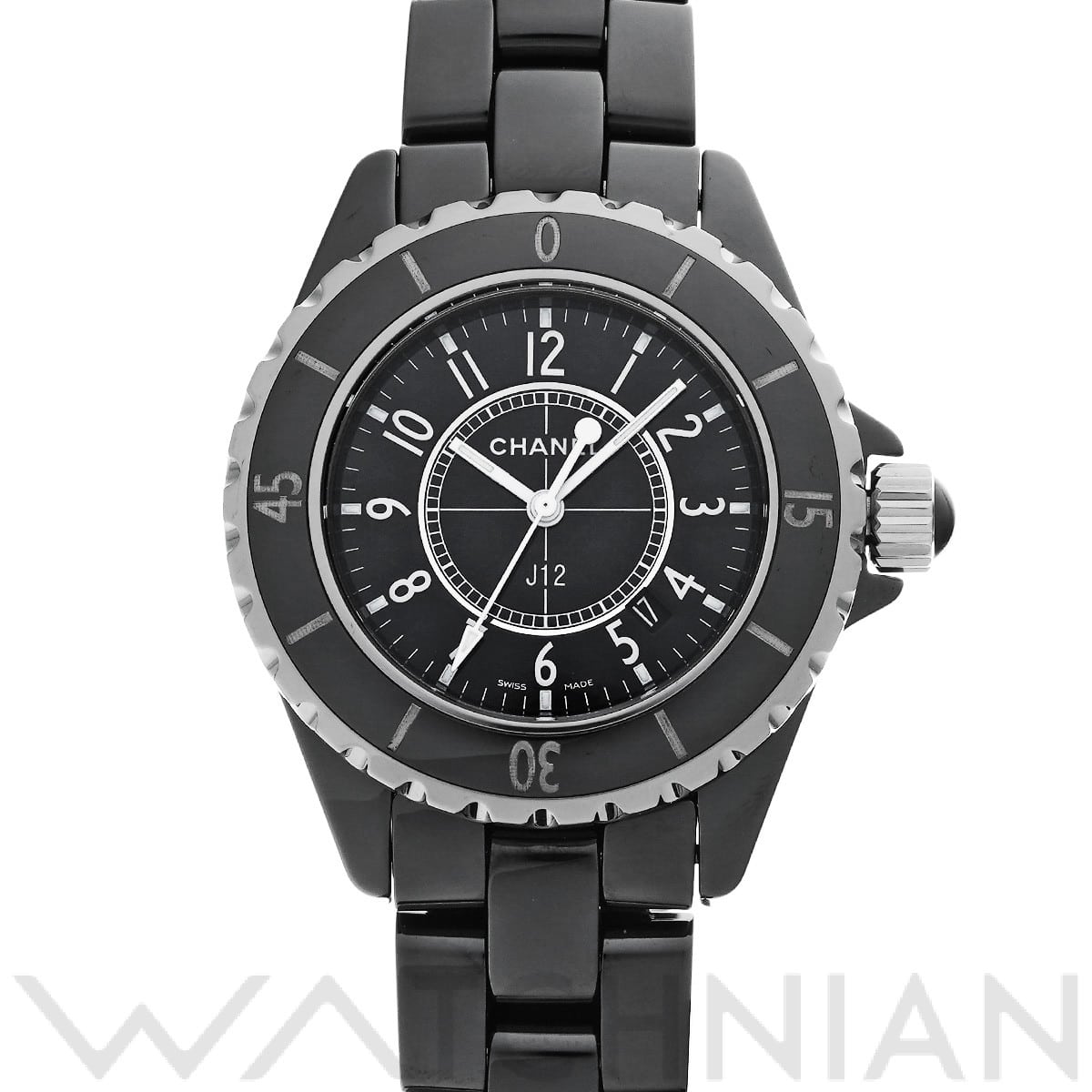 シャネル J12 33MM H0682 ブラック レディース 時計 【中古】【wristwatch】