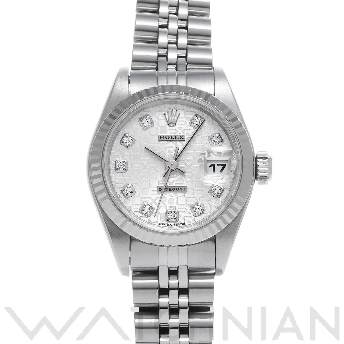 ロレックス デイトジャスト 79174G シルバーコンピュータ/ダイヤモンド レディース 時計 【中古】【wristwatch】