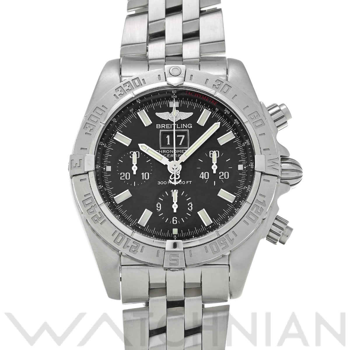 ブライトリング クロノマット ブラックバード A449B11PAS ブラック メンズ 時計 【中古】【wristwatch】