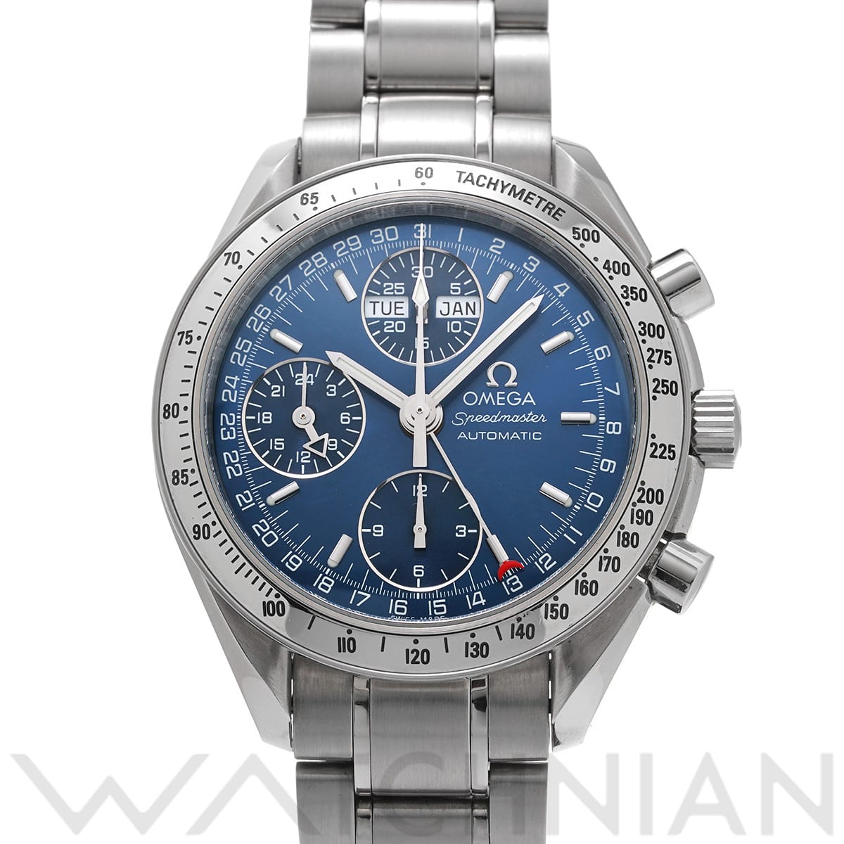 オメガ スピードマスター トリプルカレンダー 3523.80 ブルー メンズ 時計 【中古】【wristwatch】