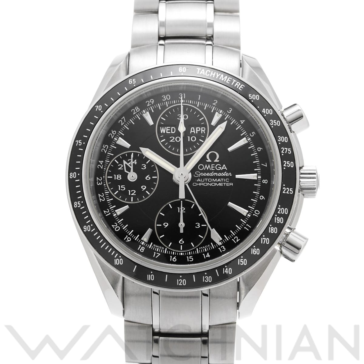 オメガ スピードマスター トリプルカレンダー 3220.50 ブラック メンズ 時計 【中古】【wristwatch】