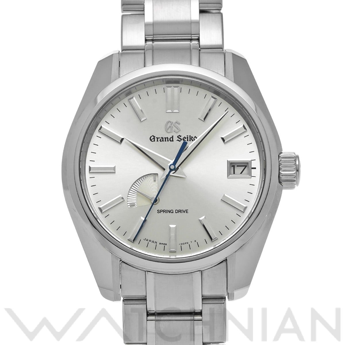 グランドセイコー ヘリテージコレクション スプリングドライブ SBGA373 シルバー メンズ 時計 【中古】【wristwatch】