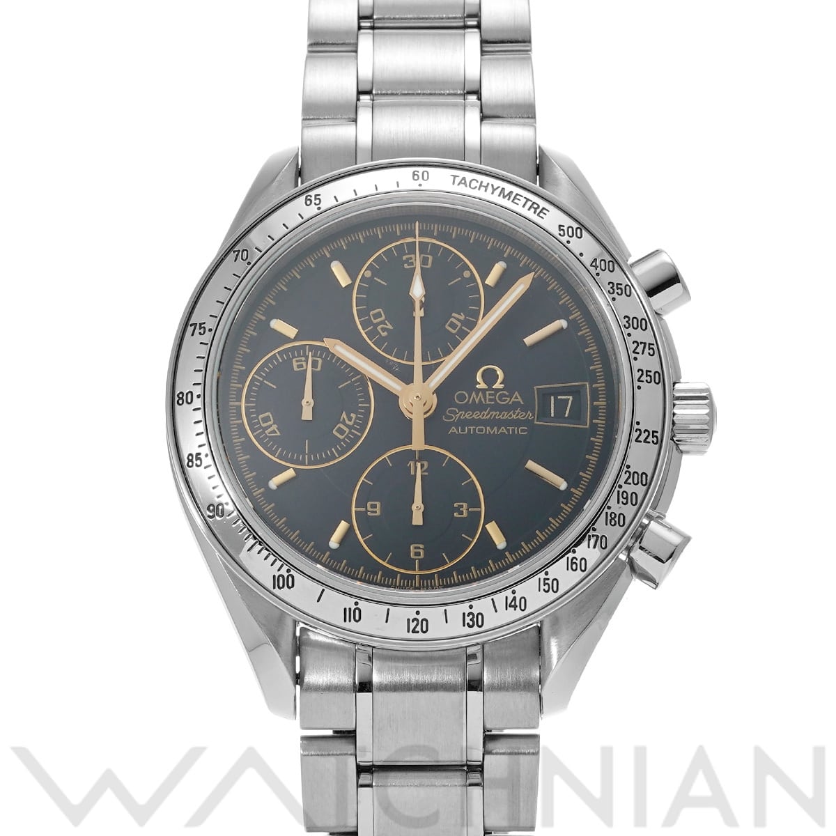 オメガ スピードマスター デイト 日本限定 3513.54 ブラック メンズ 時計 【中古】【wristwatch】