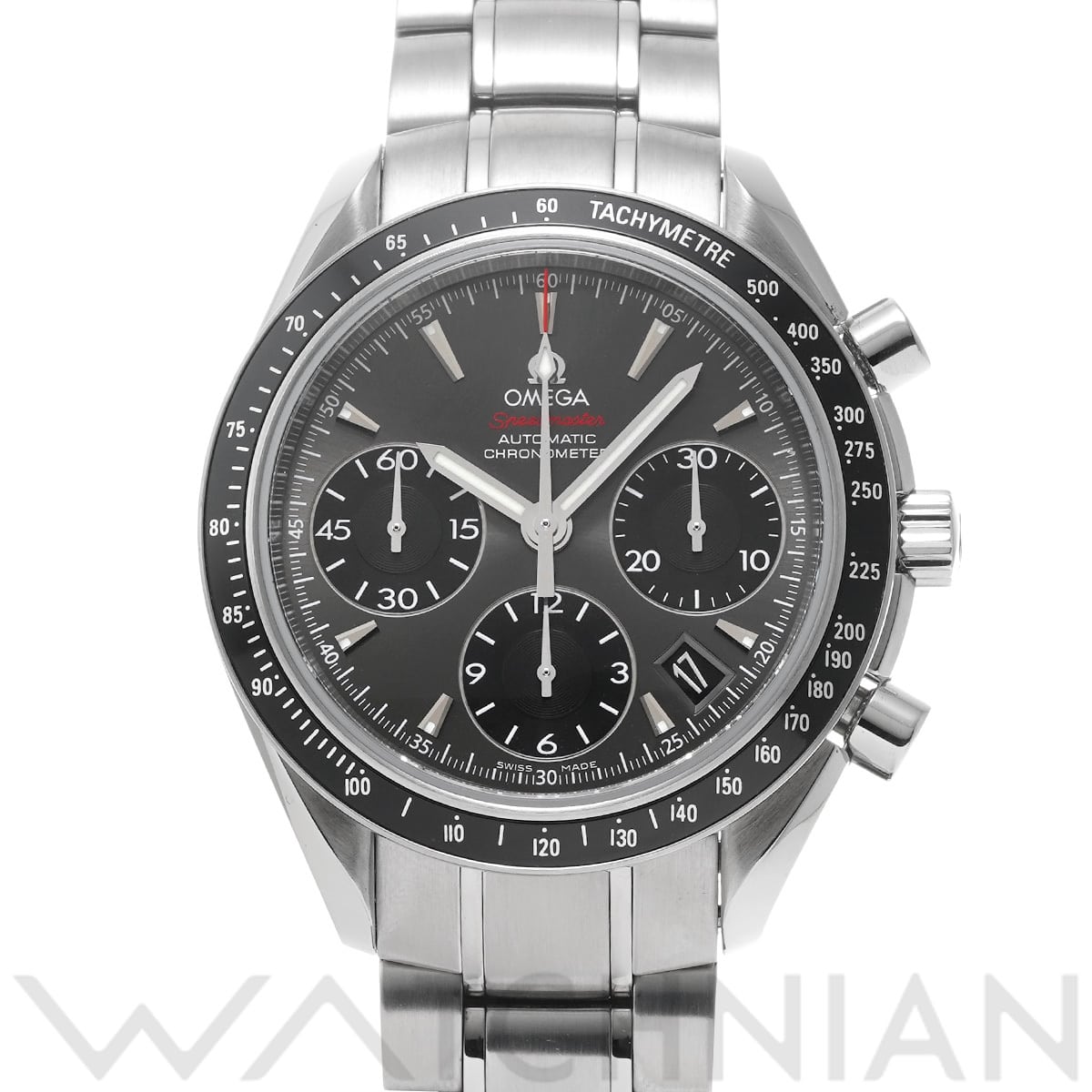 オメガ スピードマスター デイト 323.30.40.40.06.001 グレー/ブラック メンズ 時計 【中古】【wristwatch】