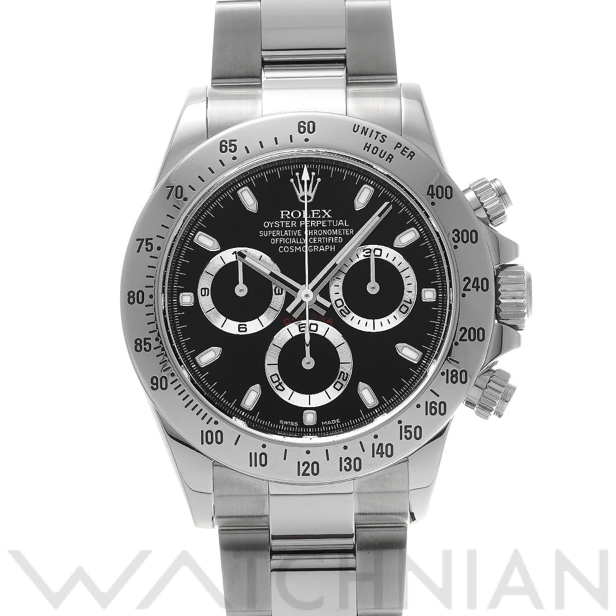 ロレックス コスモグラフ デイトナ 116520 ブラック メンズ 時計 【中古】【wristwatch】