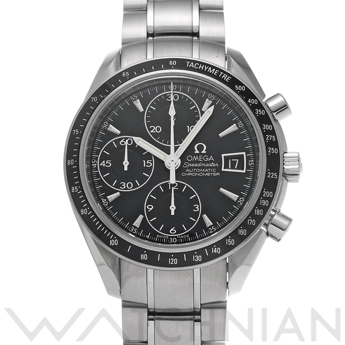 オメガ スピードマスター デイト 3210.50 ブラック メンズ 時計 【中古】【wristwatch】