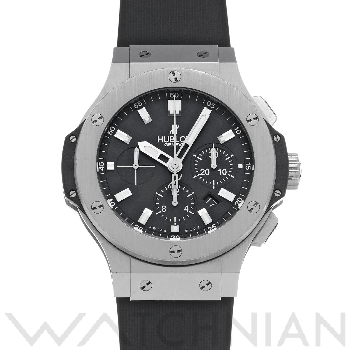 ウブロ ビッグバン スチール 301.SX.1170.RX ブラック メンズ 時計 【中古】【wristwatch】