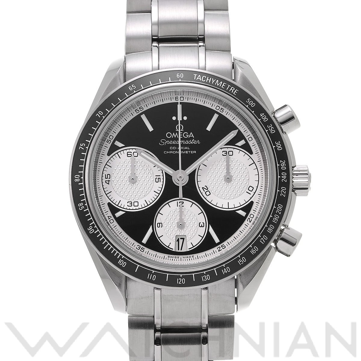 オメガ スピードマスター レーシング コーアクシャル 326.30.40.50.01.002 ブラック/シルバー メンズ 時計 【中古】【wristwatch】