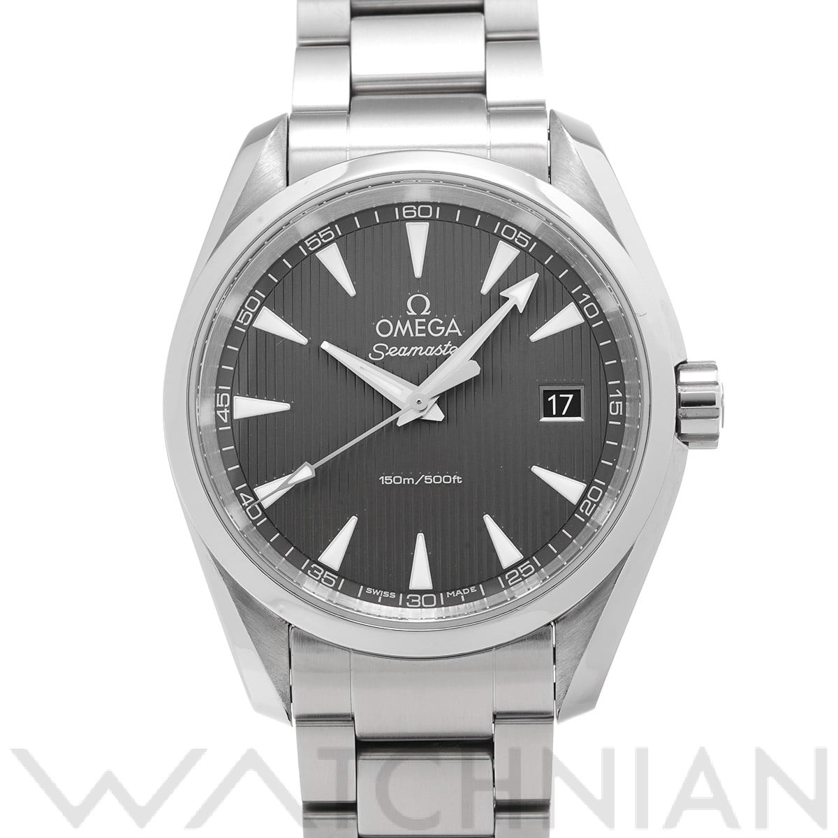 オメガ シーマスター アクアテラ クォーツ 231.10.39.60.06.001 グレー メンズ 時計 【中古】【wristwatch】