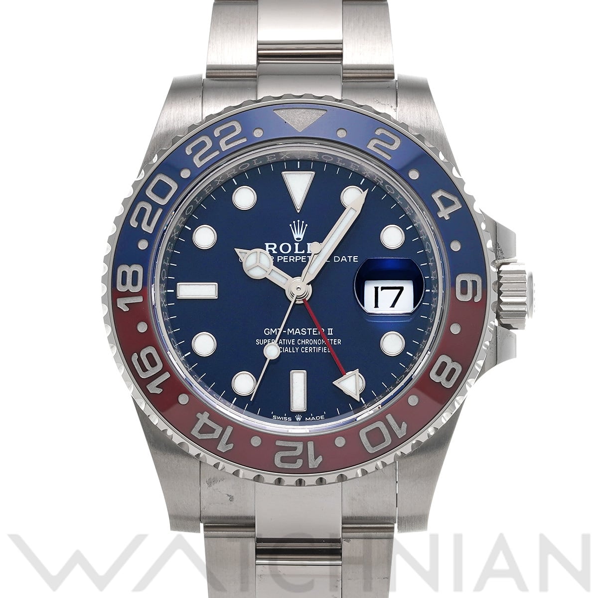 ロレックス GMTマスターII 126719BLRO ミッドナイトブルー メンズ 時計 【中古】【wristwatch】