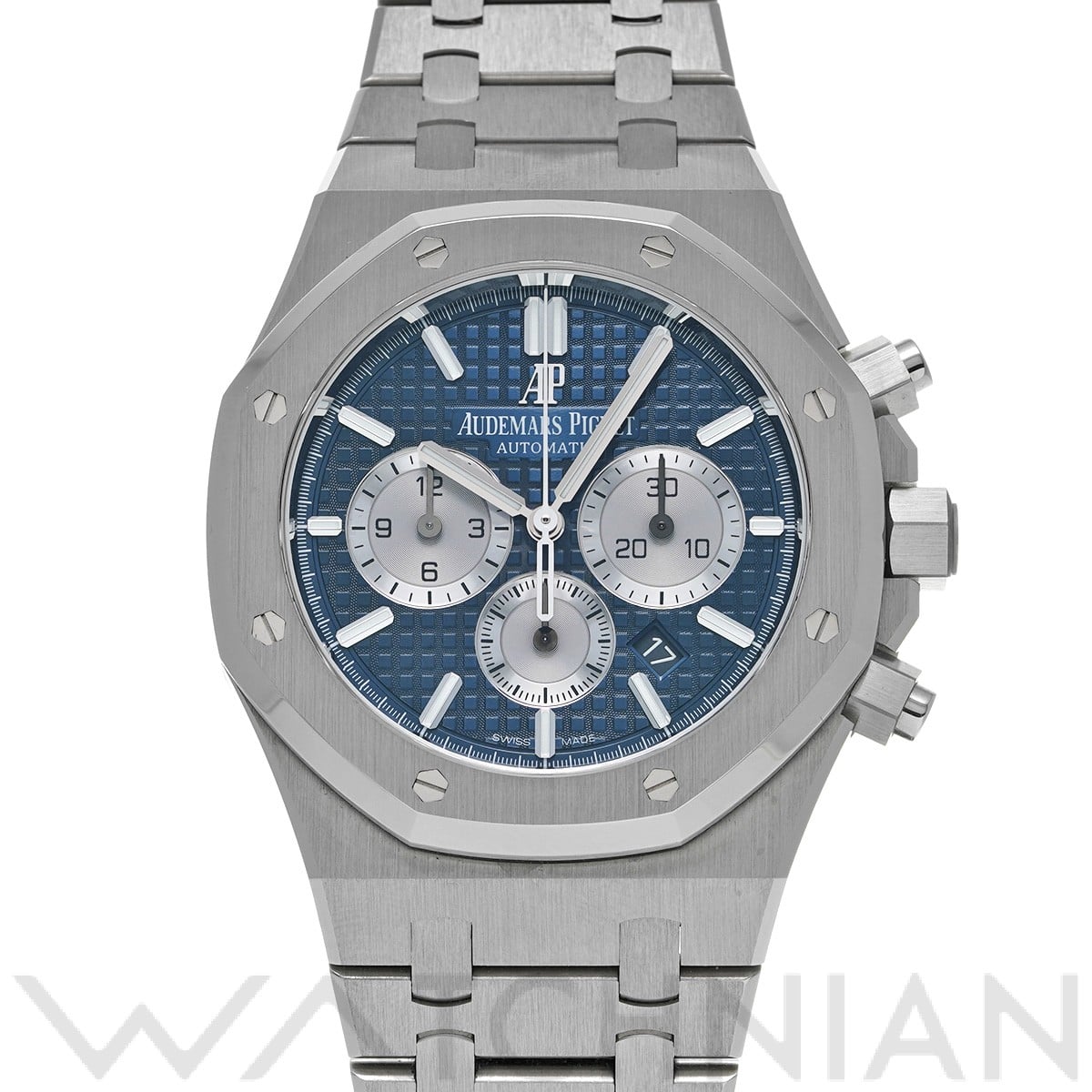 オーデマ ピゲ ロイヤルオーク クロノグラフ 26331ST.OO.1220ST.01 ブルー/ロジウム メンズ 時計 【中古】【wristwatch】