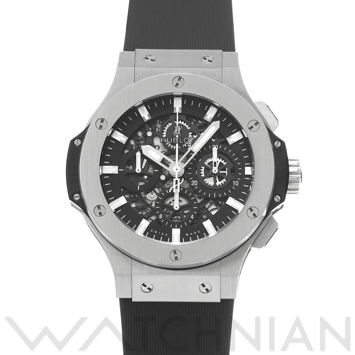 ウブロ / HUBLOT ビッグバン アエロバン スチール 311.SX.1170.RX スケルトン メンズ 時計 【中古】【wristwatch】