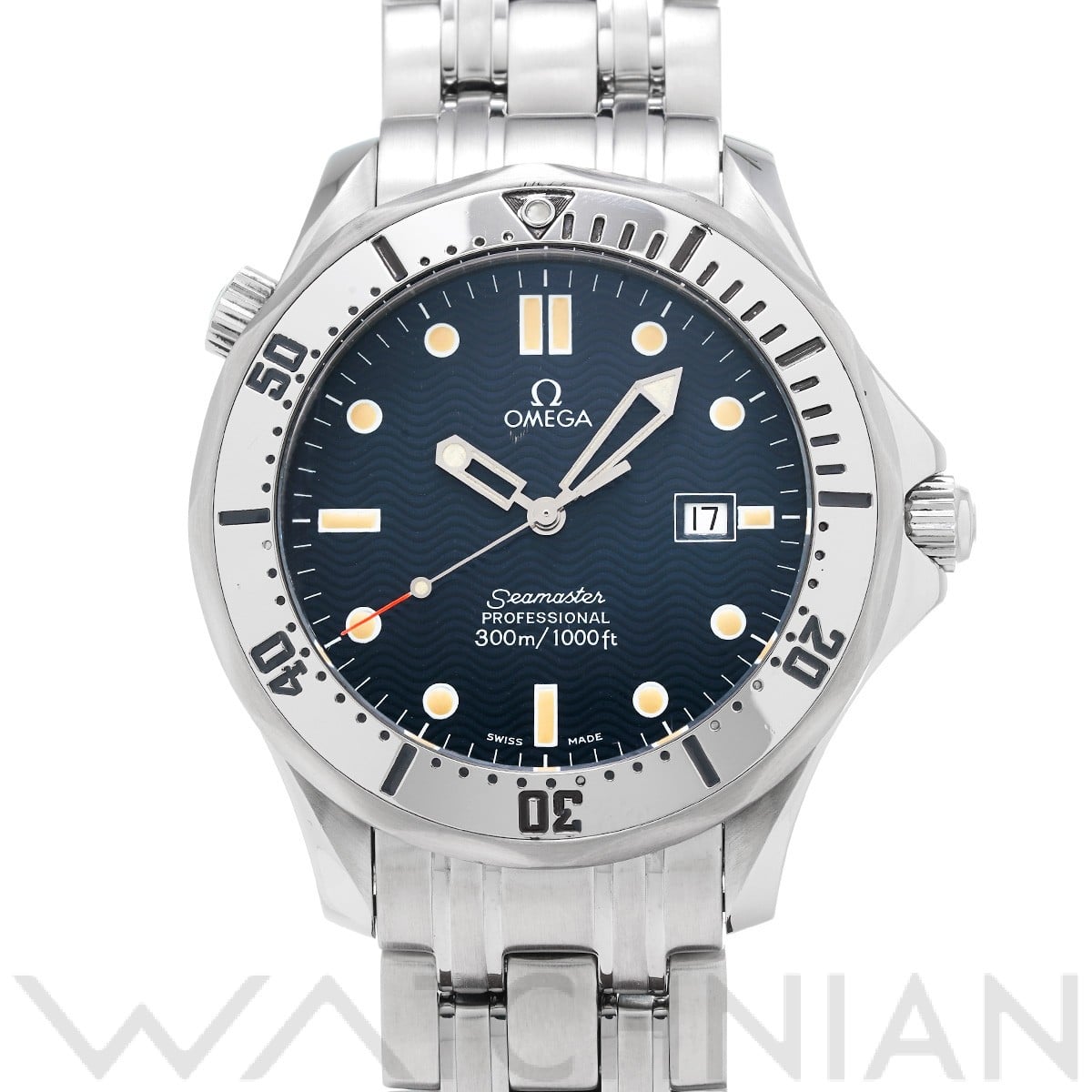 オメガ シーマスター プロフェッショナル 300 2542.80 ブルー メンズ 時計 【中古】【wristwatch】