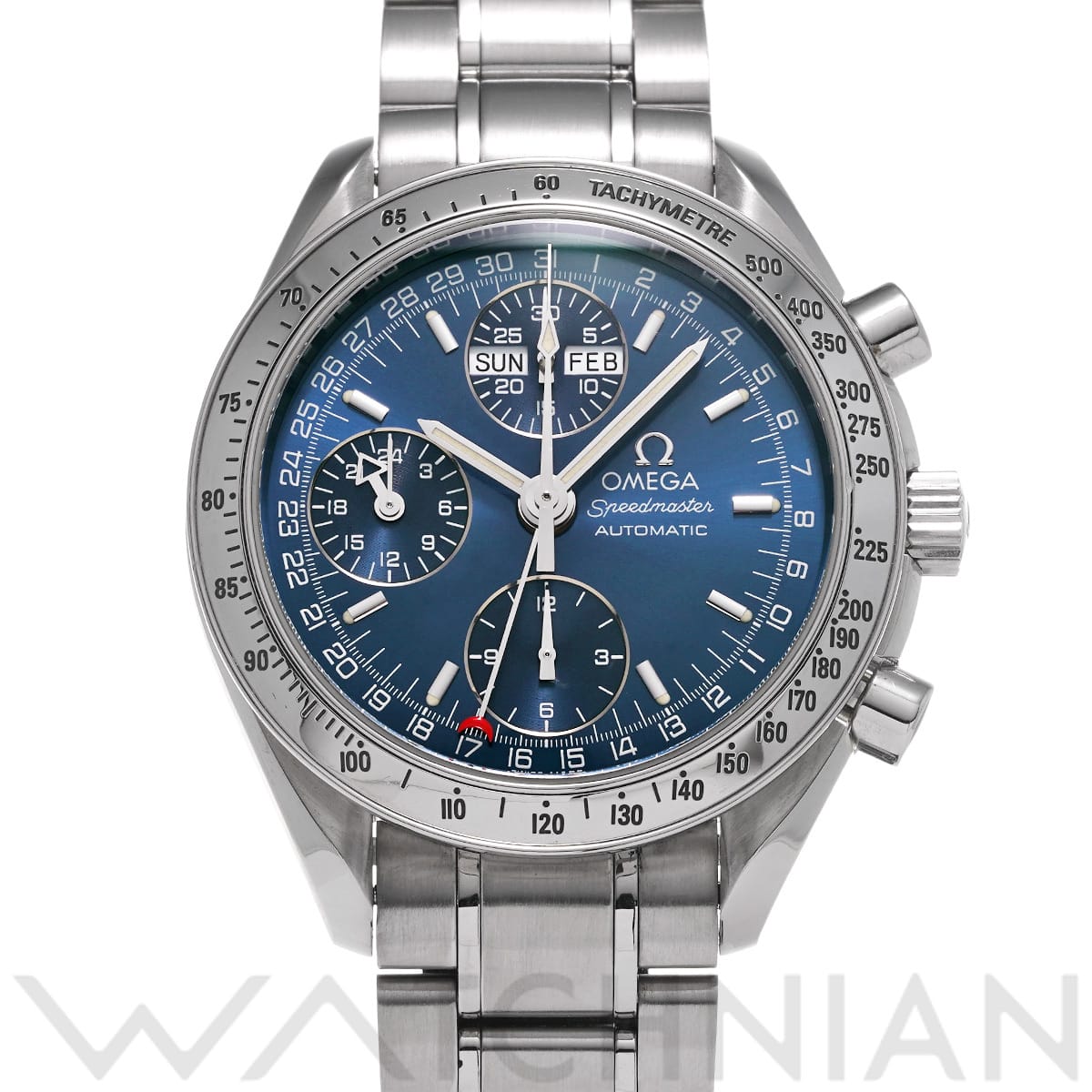 オメガ スピードマスター トリプルカレンダー 3523.80 ブルー メンズ 時計 【中古】【wristwatch】