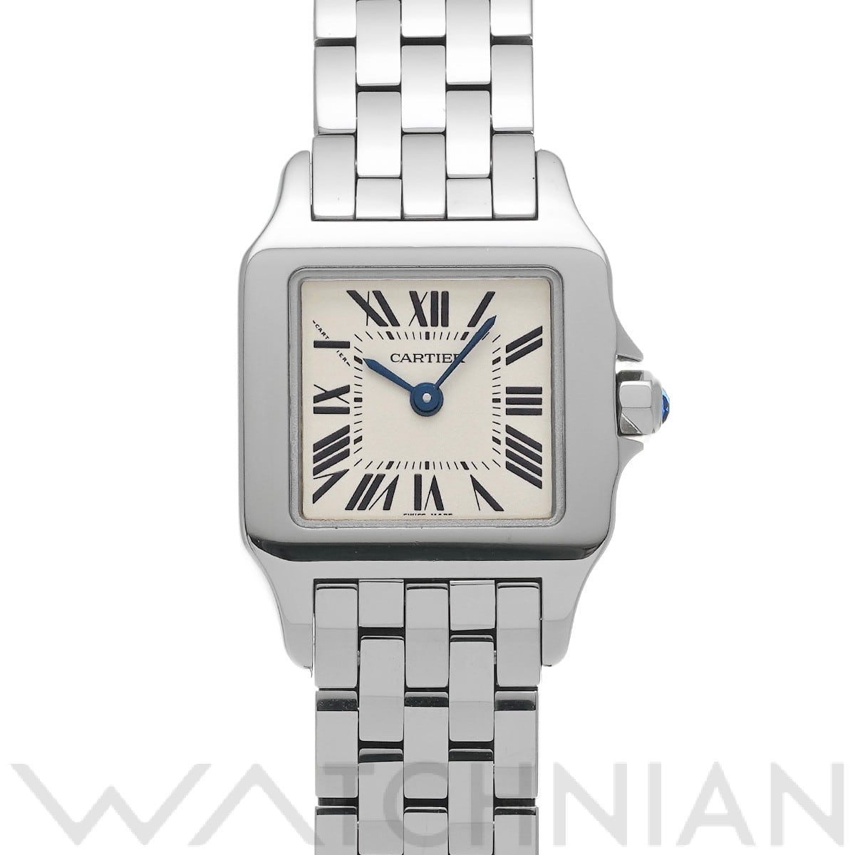 カルティエ / CARTIER サントス ドゥモワゼル SM W25064Z5 シルバー レディース 時計 【中古】【wristwatch】