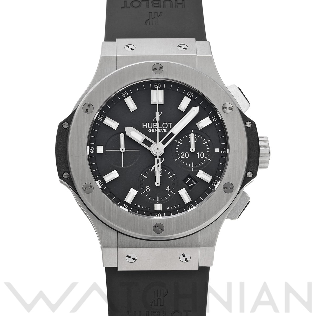 ウブロ ビッグバン スチール 301.SX.1170.RX ブラック メンズ 時計 【中古】【wristwatch】