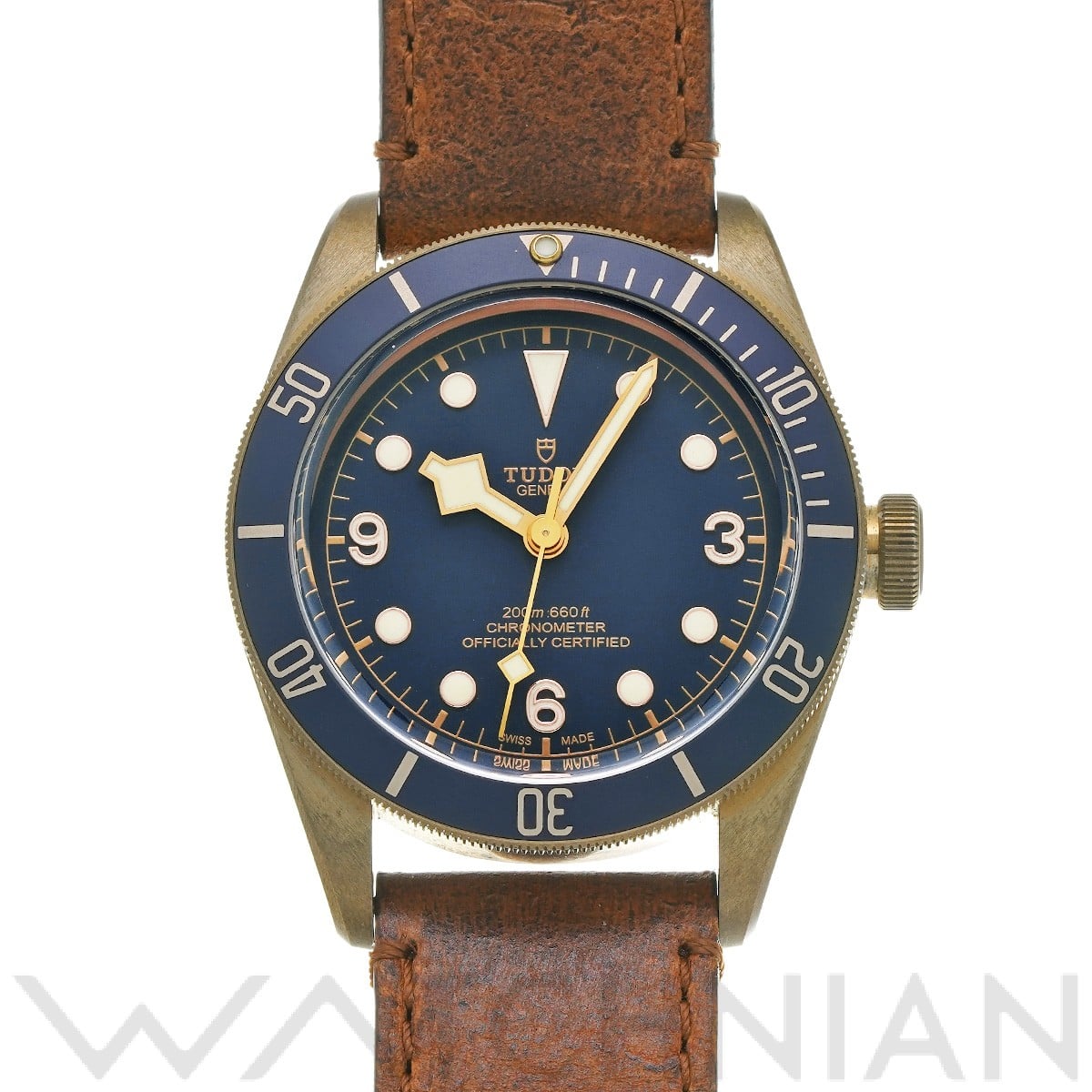 チューダー / チュードル ブラックベイ ブロンズ ブッヘラー 130th 79250BB ブルー メンズ 時計 【中古】【wristwatch】