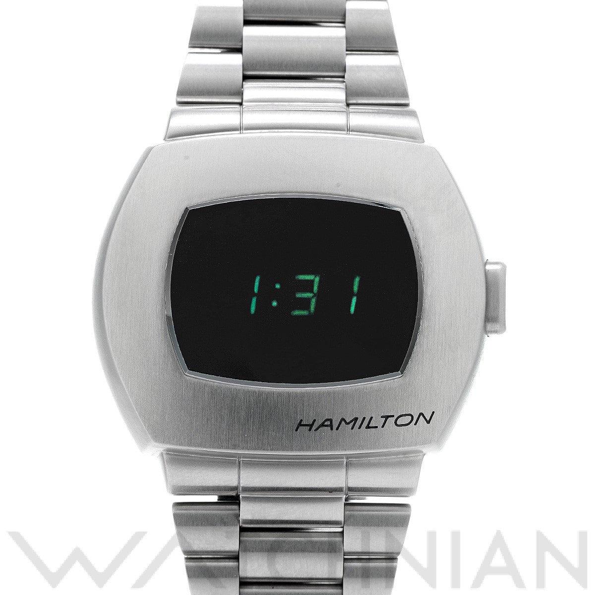ハミルトン / HAMILTON アメリカンクラシック PSR デジタルクォーツ H52414131 ブラック メンズ 時計 【中古】【wristwatch】