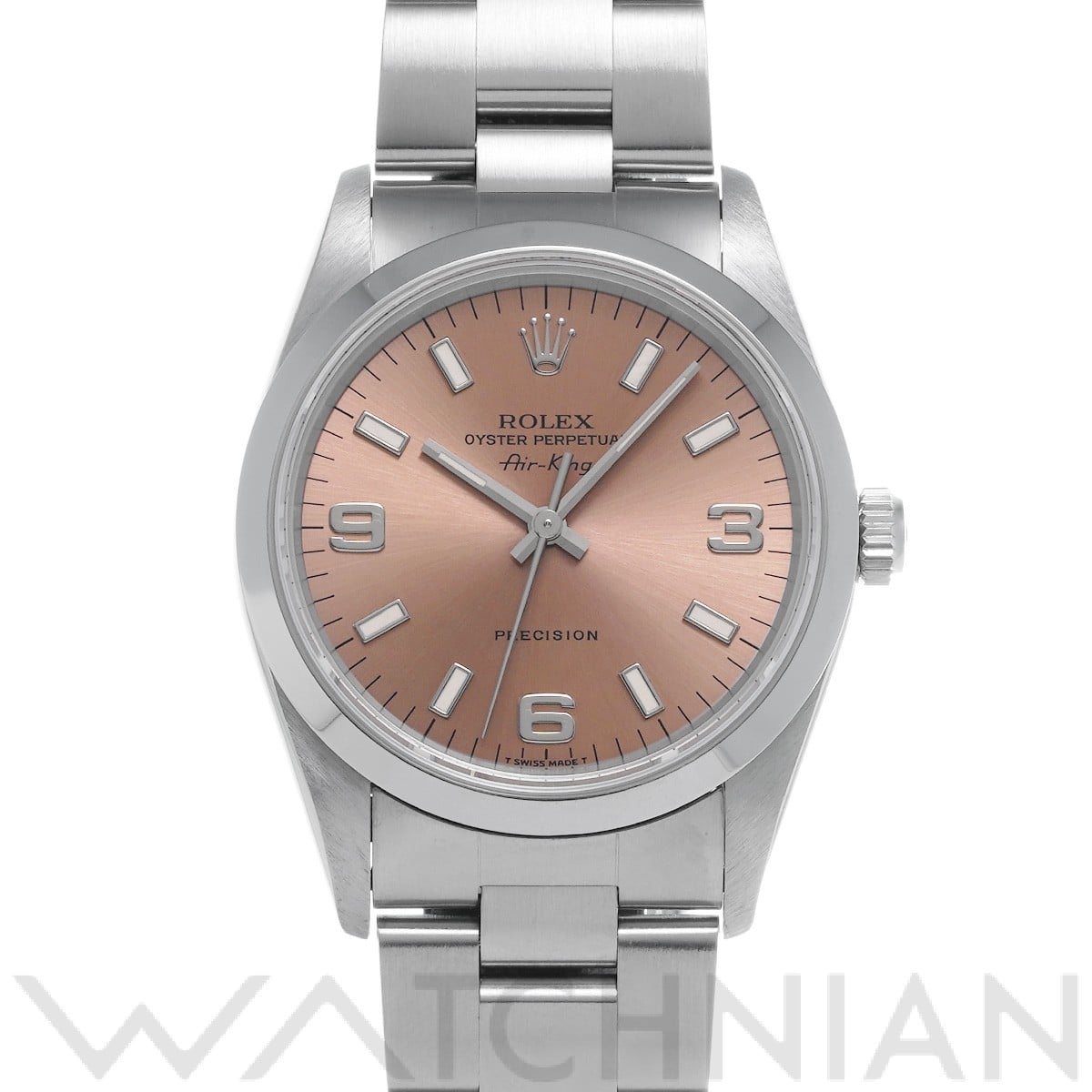 ロレックス エアキング 14000 ピンク メンズ 時計 【中古】【wristwatch】