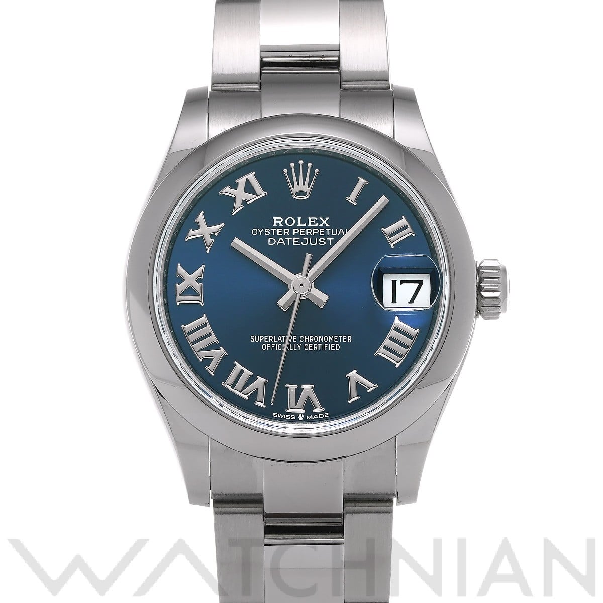 ロレックス デイトジャスト 31 278240 ブライトブルー ユニセックス 時計 【中古】【wristwatch】