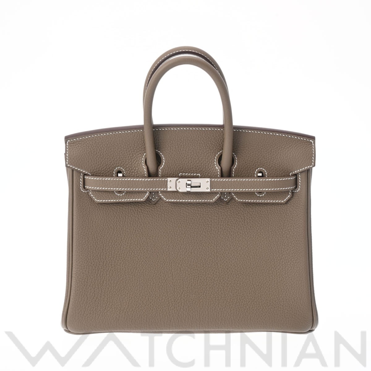 エルメス / HERMES バーキン 25 エトゥープ/パラジウム金具 トゴ レディース バッグ 【未使用】【bag】