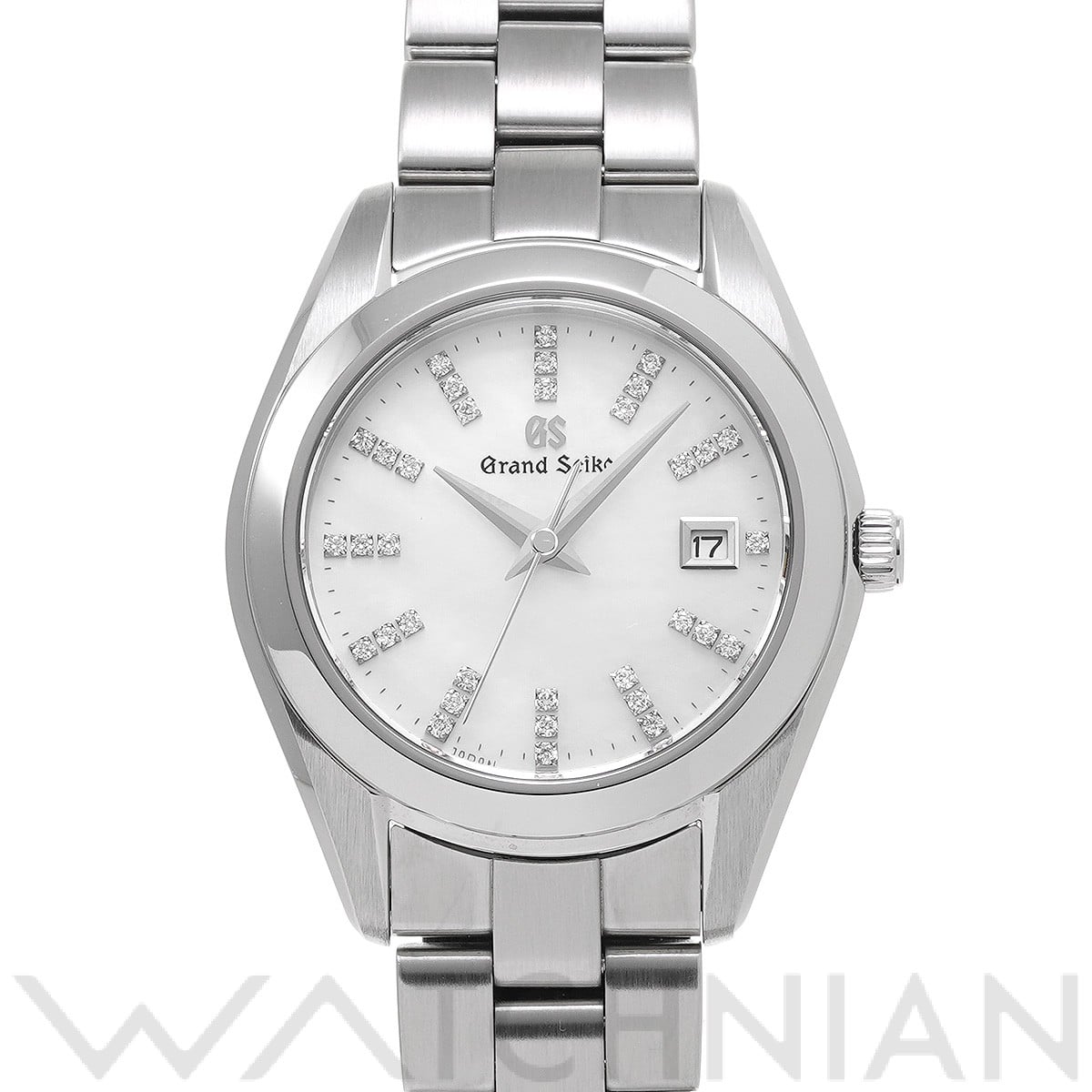 グランドセイコー ヘリテージコレクション クォーツ STGF269 ホワイトシェル/ダイヤモンド レディース 時計 【中古】【wristwatch】