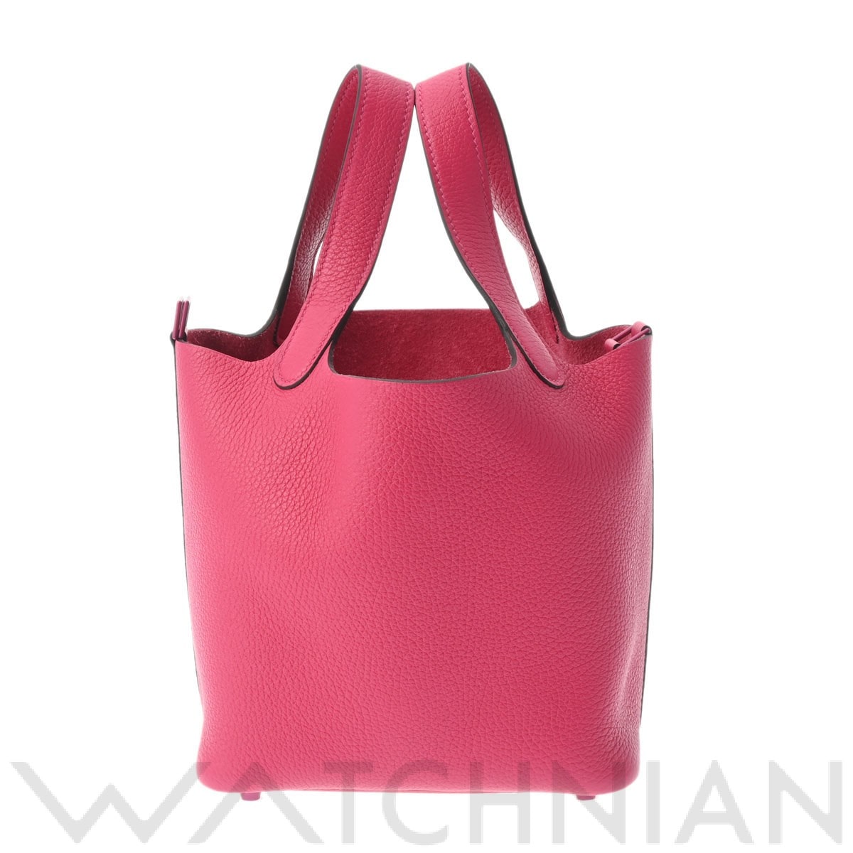 エルメス ピコタン ロック PM モノクローム ローズメキシコ/パラジウム金具 トリヨンクレマンス レディース バッグ 【未使用】【bag】