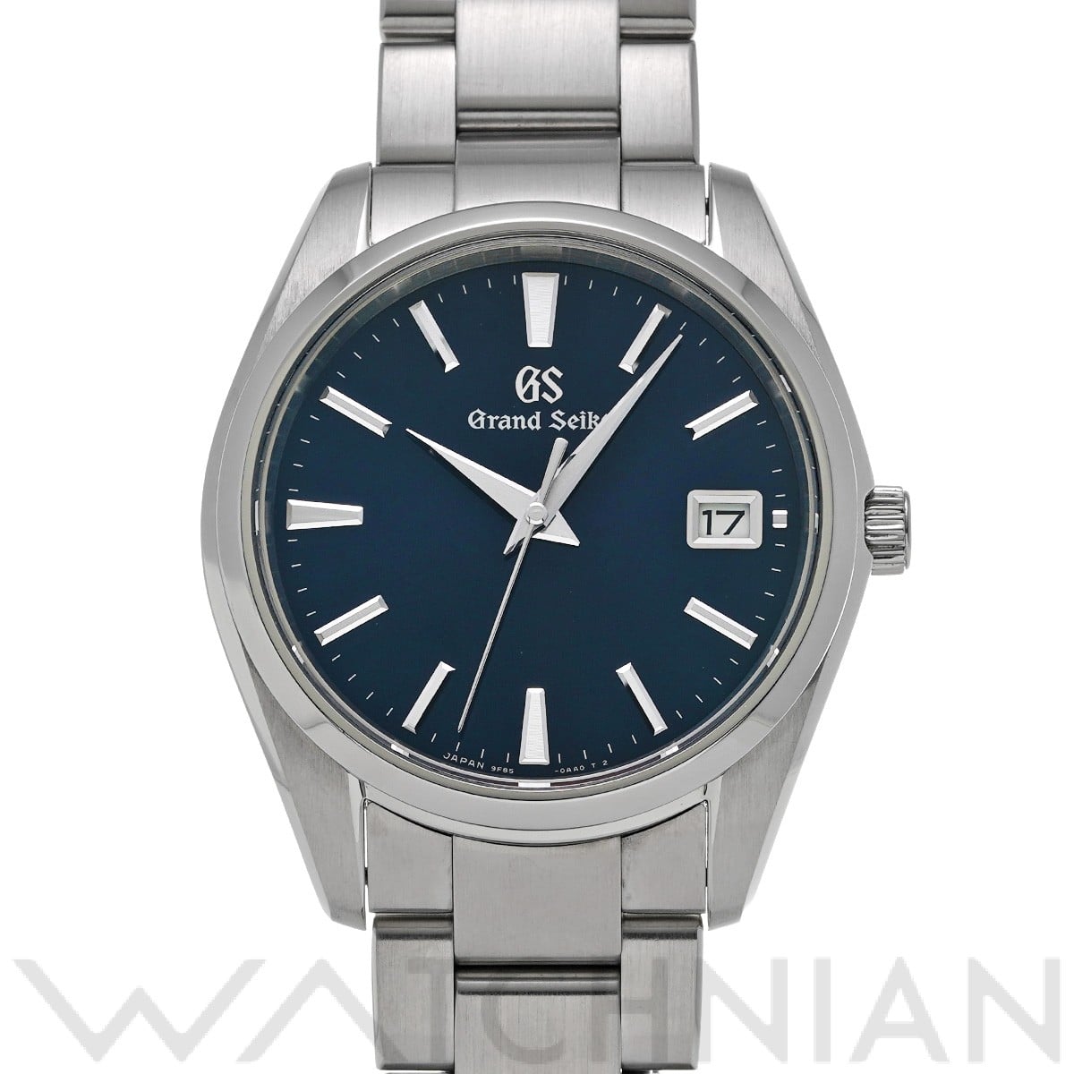グランドセイコー ヘリテージコレクション クォーツ SBGP013 ネイビー メンズ 時計 【中古】【wristwatch】