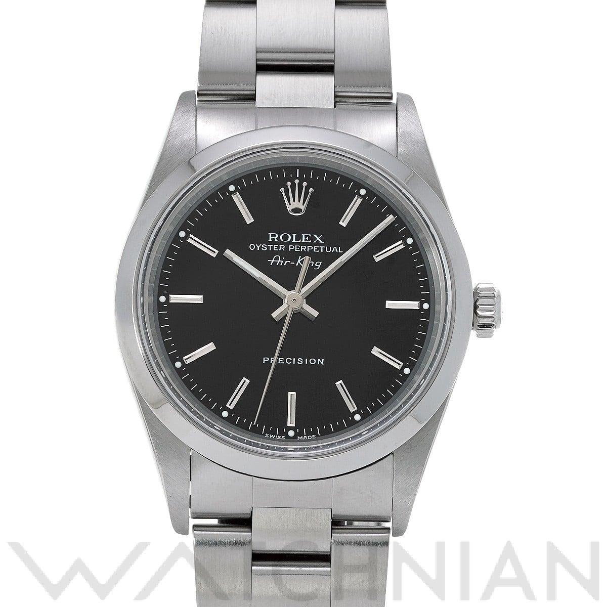 ロレックス エアキング 14000 ブラック メンズ 時計 【中古】【wristwatch】