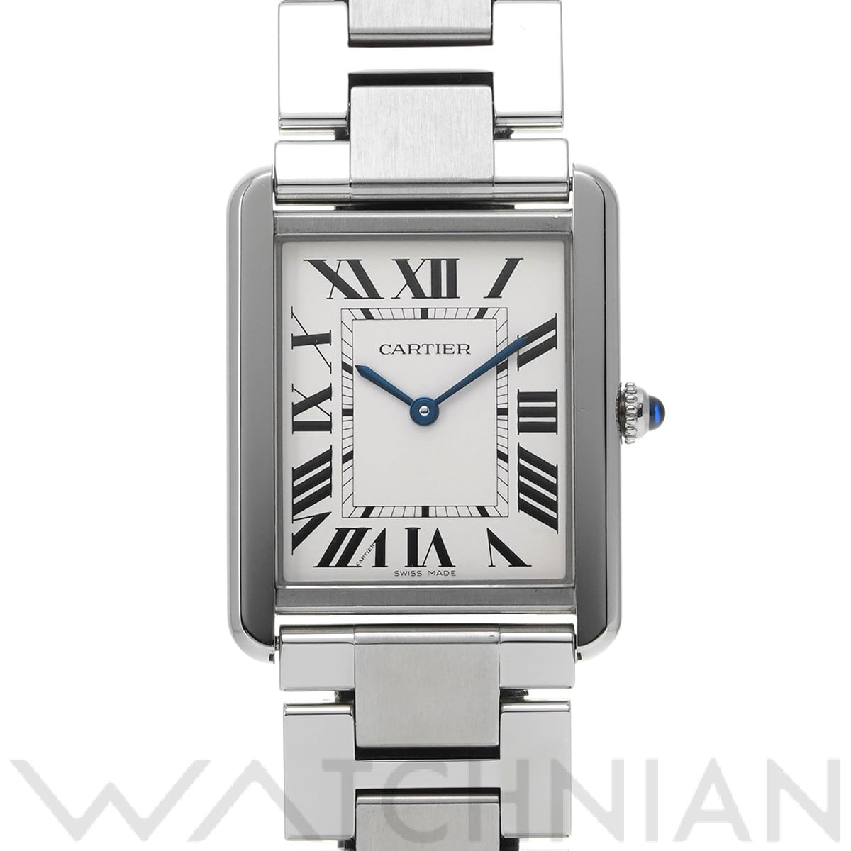 カルティエ タンク ソロ LM W5200014 シルバー メンズ 時計 【中古】【wristwatch】