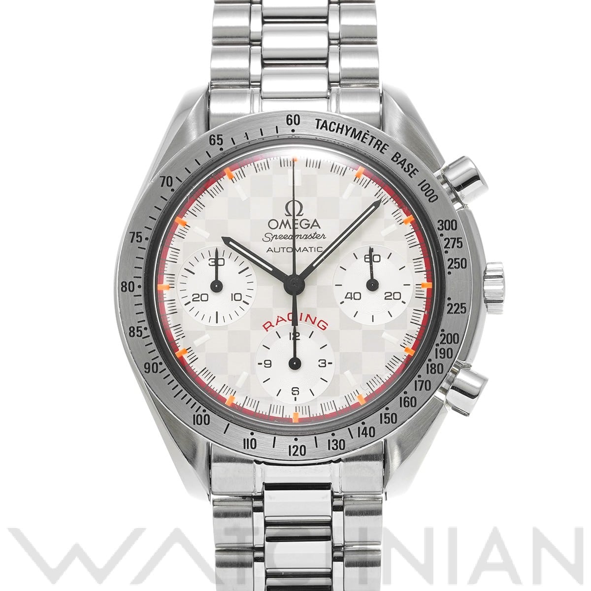 オメガ スピードマスター レーシング ミハエル・シューマッハ 2000 3517.30 シルバー メンズ 時計 【中古】【wristwatch】