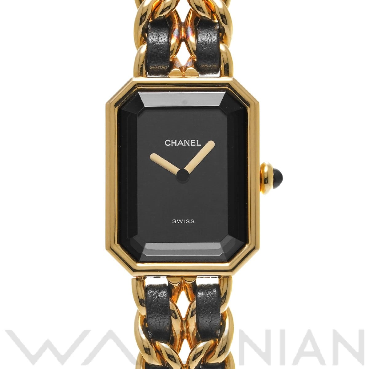 シャネル / CHANEL プルミエール M H0001 ブラック レディース 時計 【中古】【wristwatch】