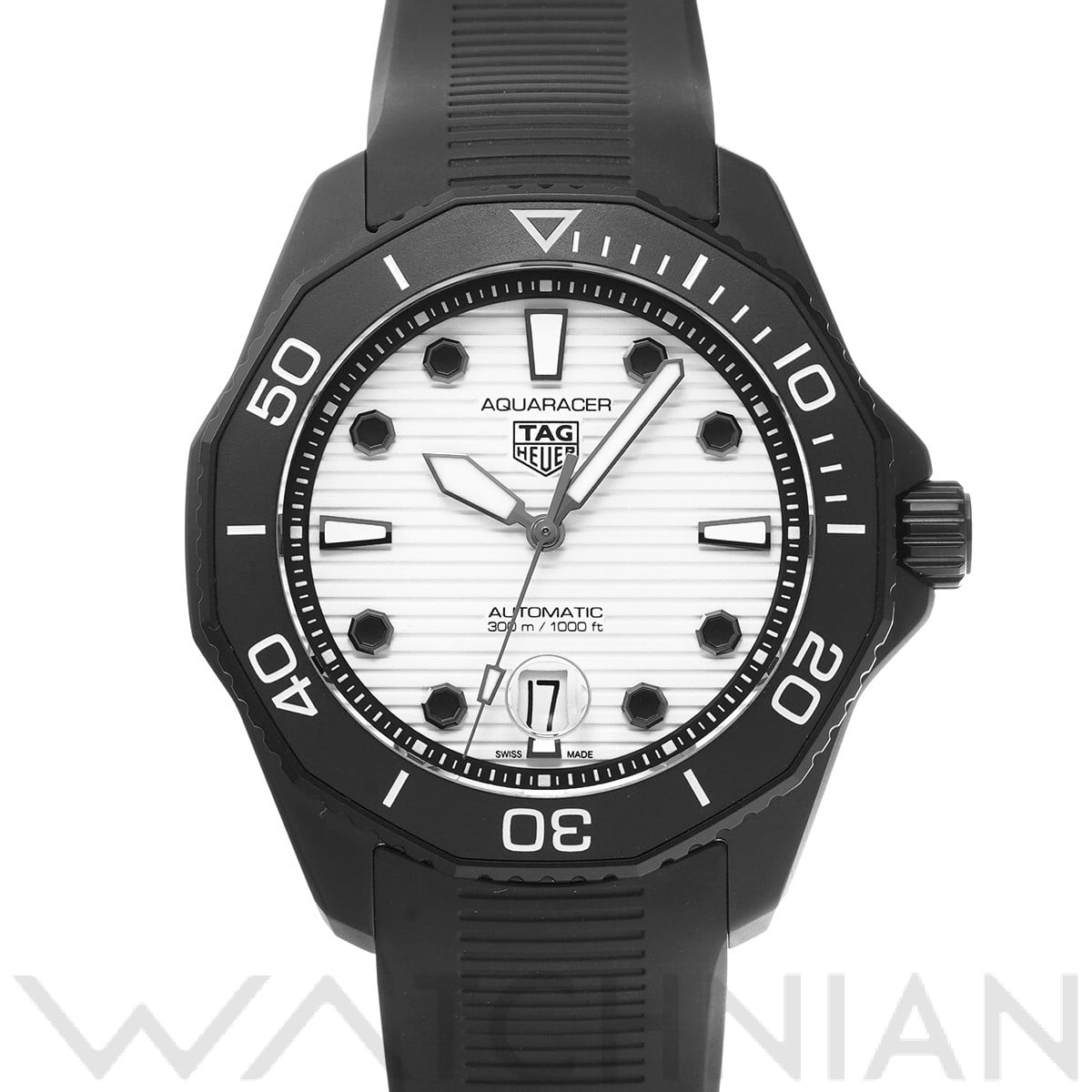 タグ ホイヤー / TAG HEUER アクアレーサー プロフェッショナル 300 キャリバー5 WBP201D.FT6197 ホワイト メンズ 時計 【中古】【wristwatch】