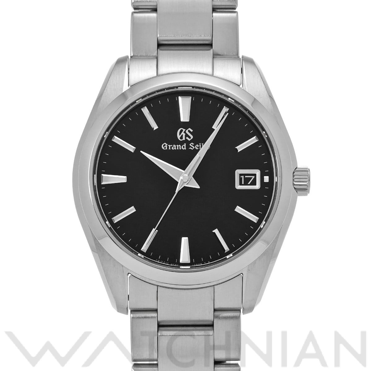 グランドセイコー ヘリテージコレクション クォーツ SBGV223 ブラック メンズ 時計 【中古】【wristwatch】