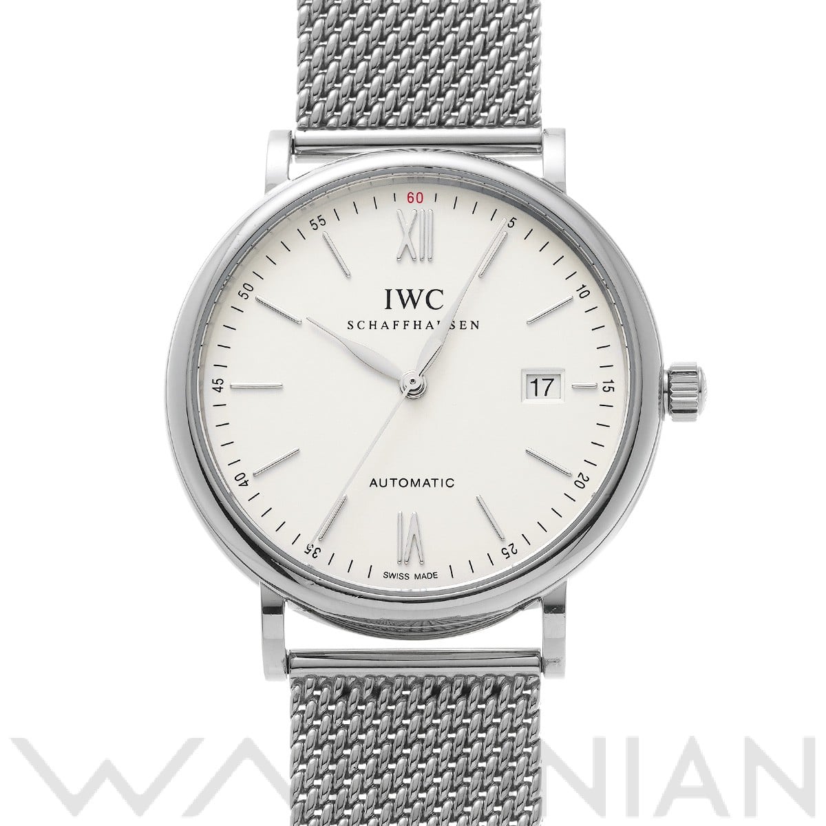 IWC ポートフィノ オートマティック IW356505 シルバー メンズ 時計 【中古】【wristwatch】