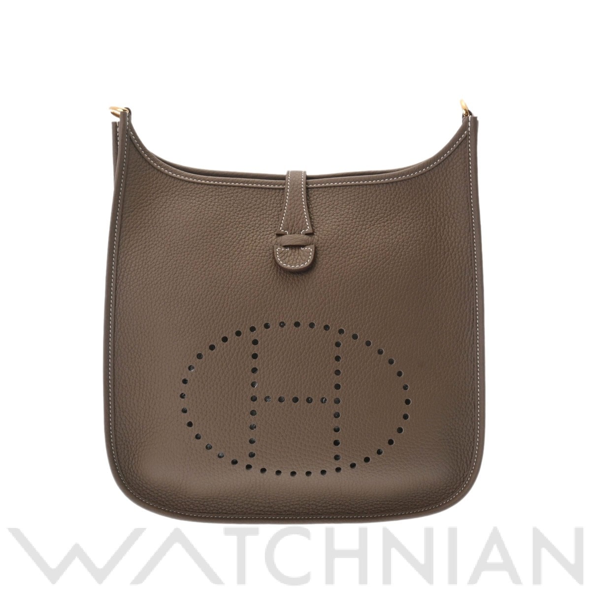 エルメス / HERMES エヴリン3 PM エトゥープ/ゴールド金具 トリヨンクレマンス レディース バッグ 【未使用】【bag】