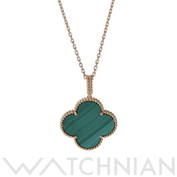 ヴァン クリーフ&アーペル マジックアルハンブラ ネックレス ゴールド K18イエローゴールド YG レディース ジュエリー 【中古】【jewelry】