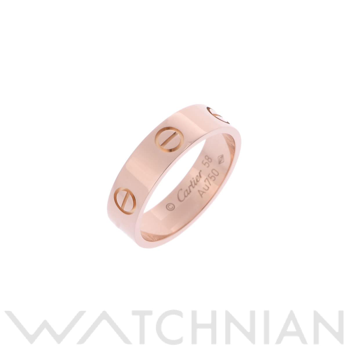 カルティエ ラブリング #58 ゴールド K18ピンクゴールド PG レディース ジュエリー 【中古】【jewelry】