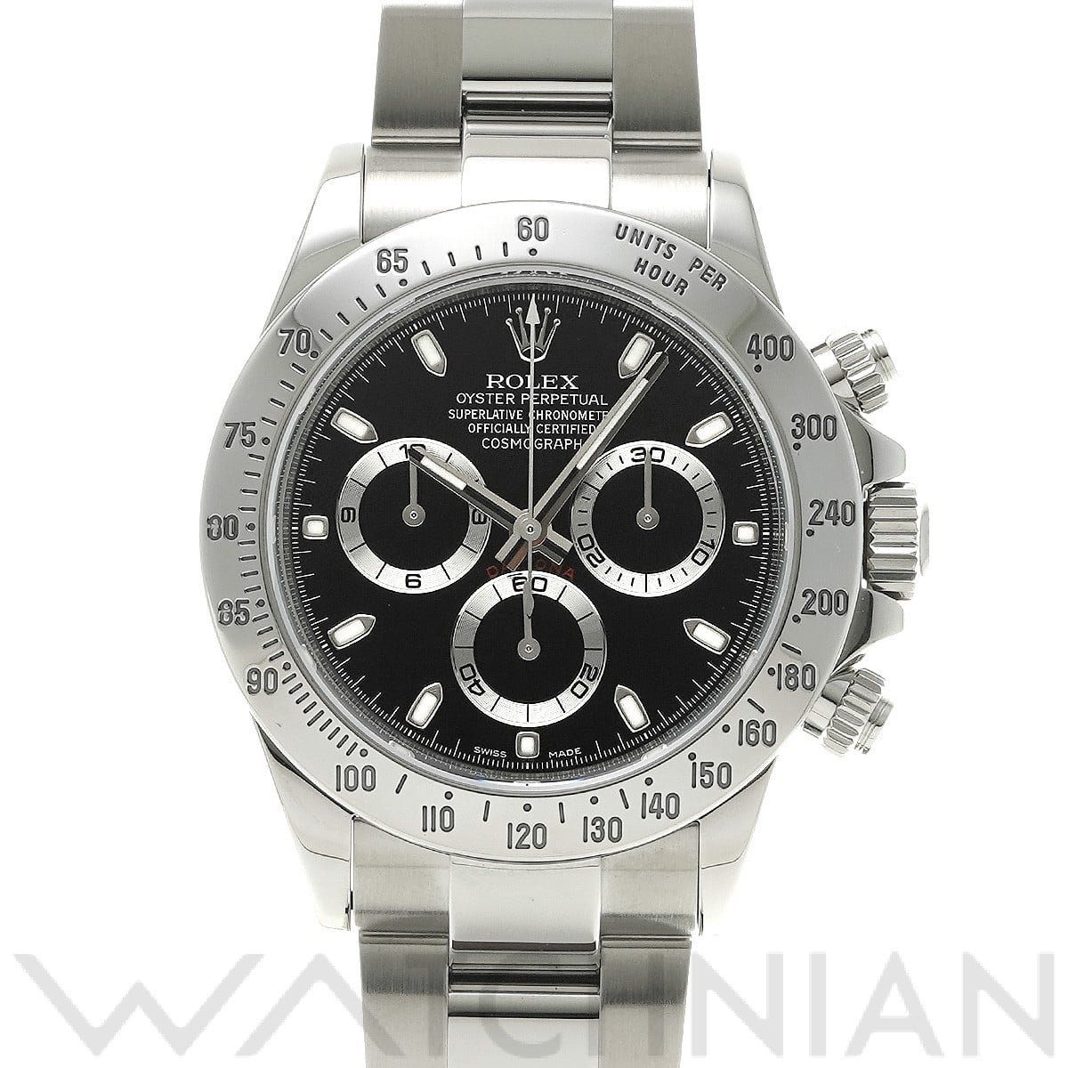 ロレックス コスモグラフ デイトナ 116520 ブラック メンズ 時計 【中古】【wristwatch】