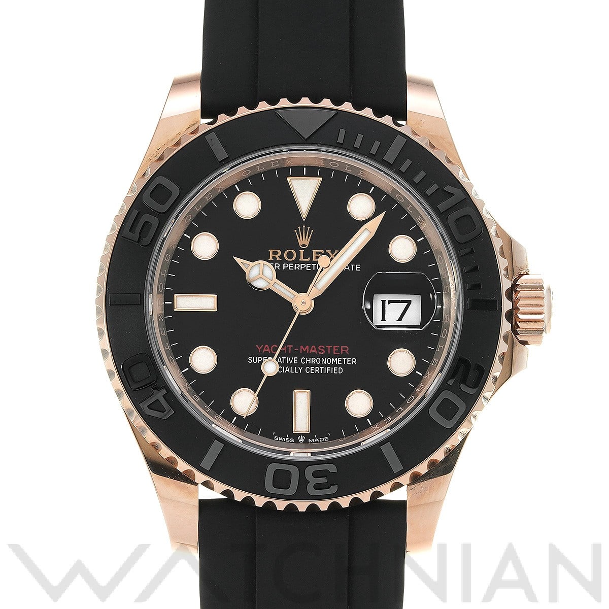 ロレックス ヨットマスター 40 126655 インテンスブラック メンズ 時計 【中古】【wristwatch】