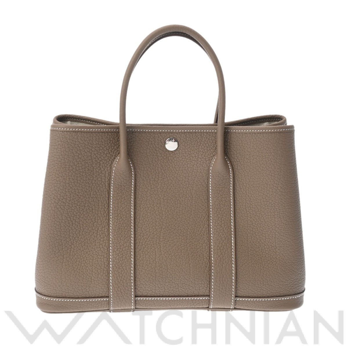 エルメス / HERMES ガーデンパーティ TPM エトゥープ/パラジウム金具 ネゴンダ レディース バッグ 【新品】【bag】