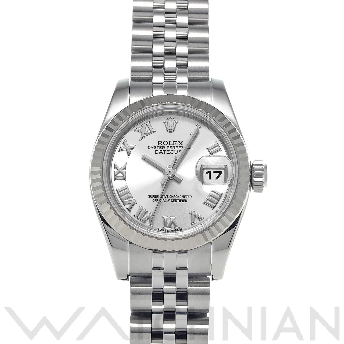 ロレックス レディ デイトジャスト 26 179174 シルバー レディース 時計 【中古】【wristwatch】