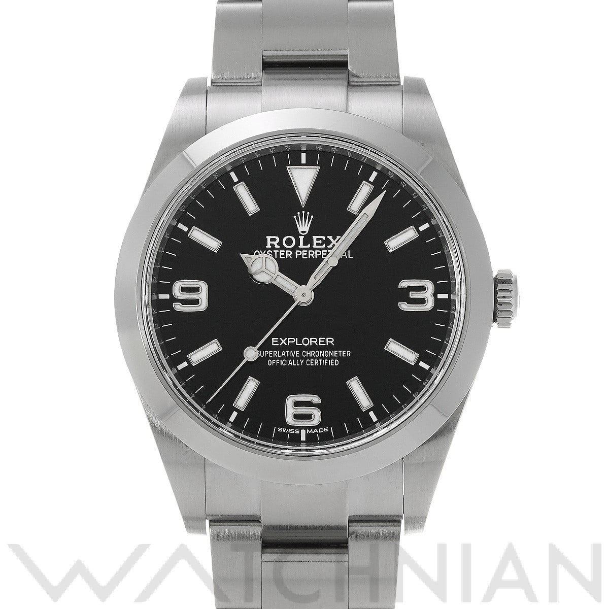 ロレックス エクスプローラー 214270 ブラック メンズ 時計 【中古】【wristwatch】