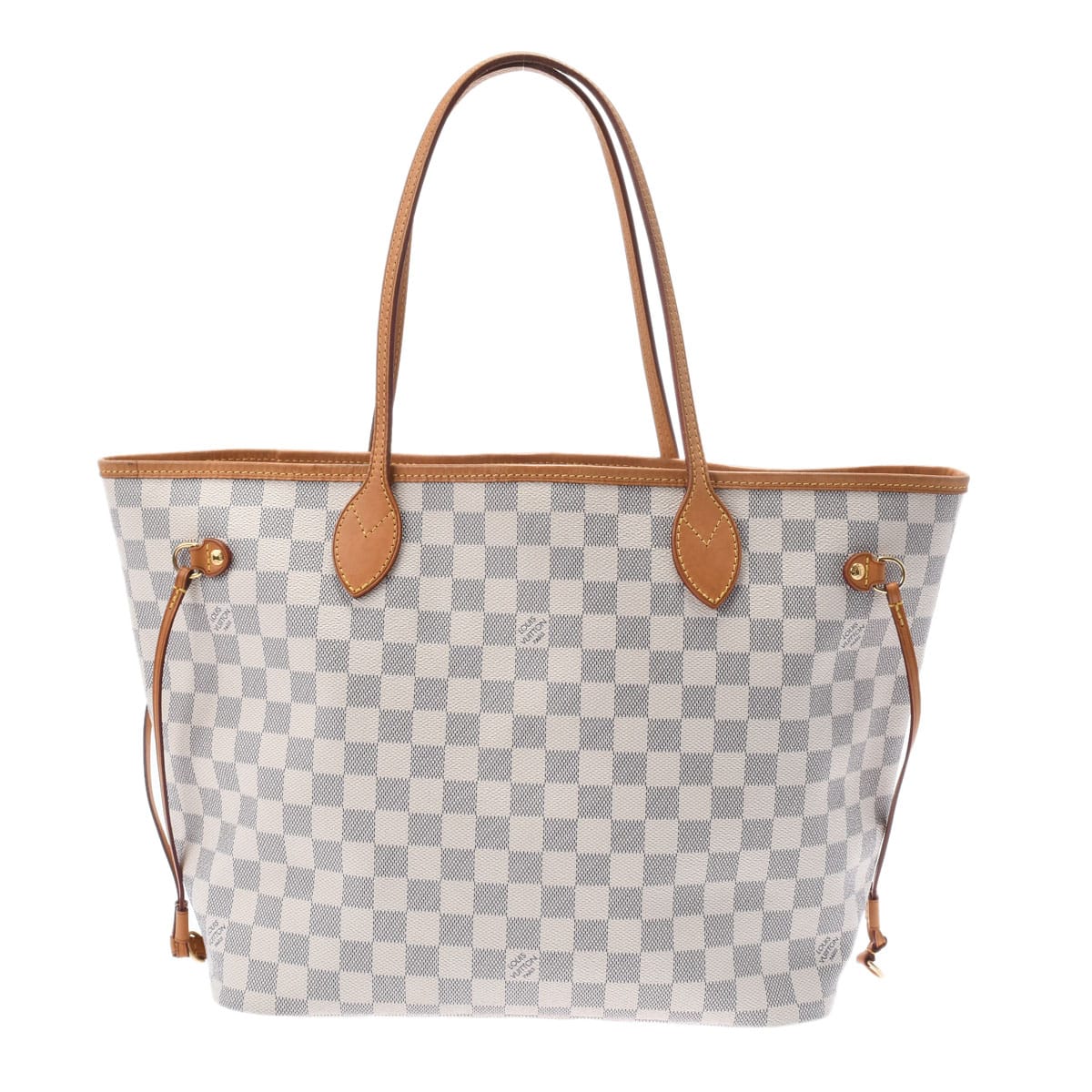 ルイ ヴィトン / LOUIS VUITTON ダミエアズール ネヴァーフル MM ホワイト N51107 ダミエアズールキャンバス レディース バッグ 【中古】【bag】