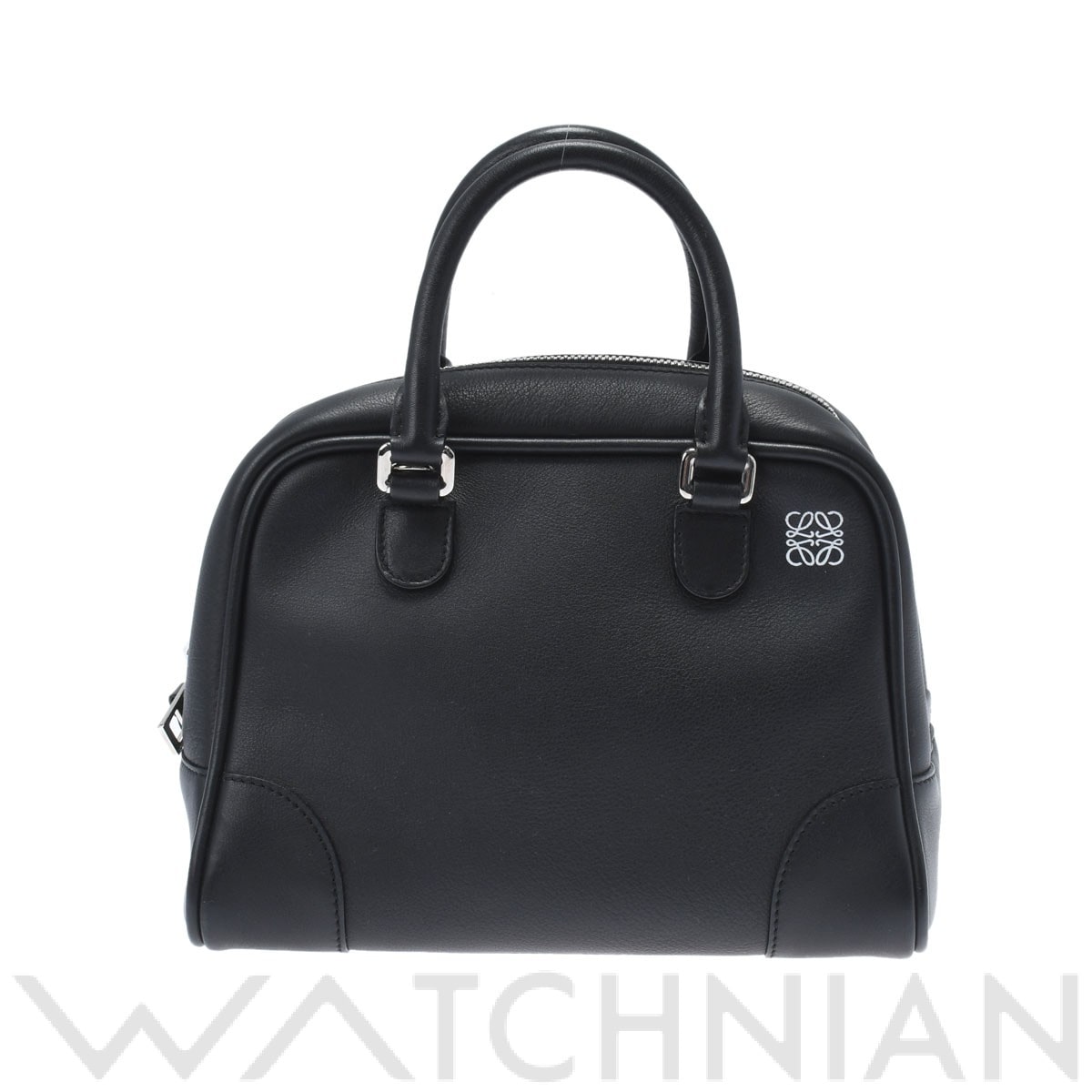 ロエベ / LOEWE アマソナ 75 ブラック/シルバー金具 301.30.L01 カーフ レディース バッグ 【中古】【bag】: ブランドバッグ ｜WATCHNIAN(ウォッチニアン)公式通販/旧一風騎士