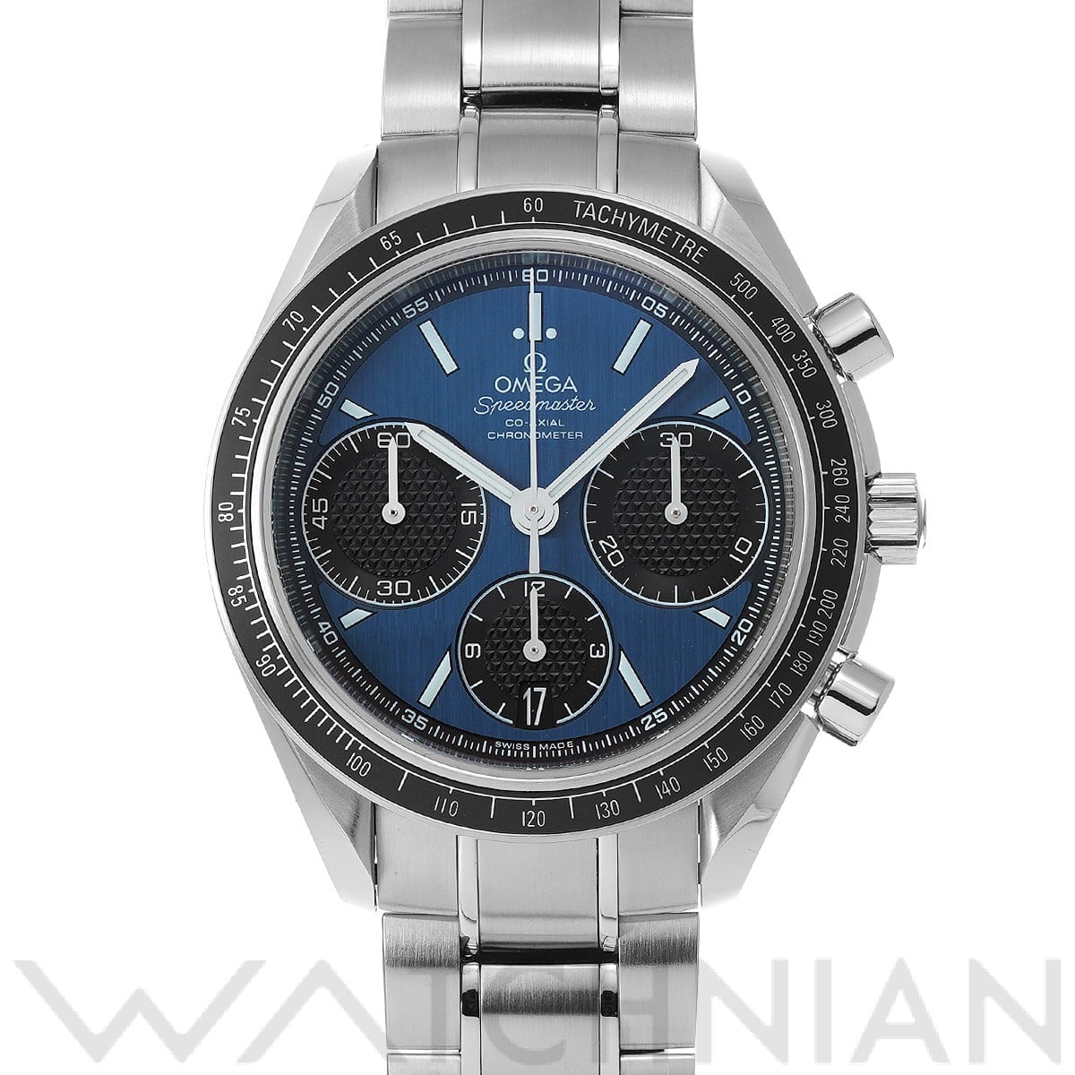 オメガ スピードマスター レーシング コーアクシャル 326.30.40.50.03.001 ブルー/ブラック メンズ 時計 【新品】【wristwatch】